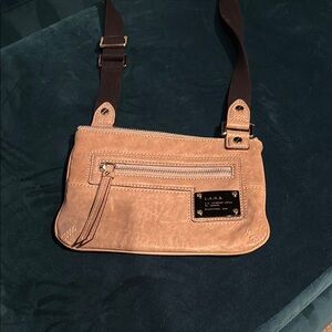 L.A.M.B. Grey Crossbody Bag